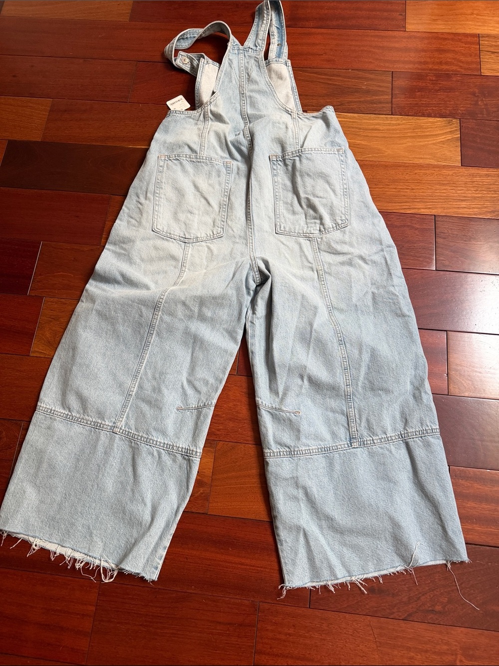 ⭐️NWT Free People We the Free Rambler Overalls⭐️ - Picture 6 of 8